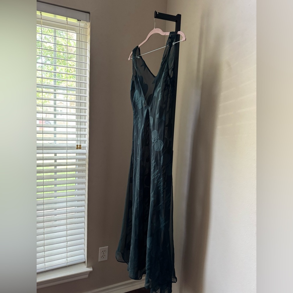 Vintage Victoria’s Secret gold label Sheer green Sleeveless slip Dress - Picture 9 of 9